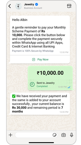 WhatsApp Payment